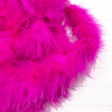 Luxury coloured Marabou Feather String Trim