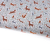 Forest Friends Lux Premium Canvas Bow Fabrics
