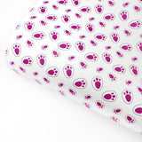 Bunny Paws Small Premium Faux Leather Fabric Sheets