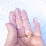 Luxury Snowy Tulle Fabric