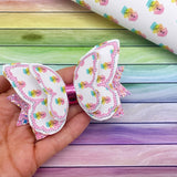 2-in-1 Bow Toppers & Tails- Girl Power Butterfly Bow Felties