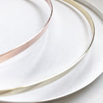 Beautiful Metal Headbands 3 mm, 5 mm & 7 mm - Eliza Henri Craft Supply