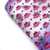 Spider Squad Premium Faux Leather Fabric Sheets