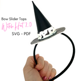 EH Witch Hat 2.0 Slider Tops SVG/PDF
