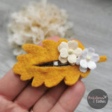 EHC Exclusive Leaf Hair Snap Clip Template Set