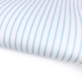 Mint Candy Stripe Lux Premium Printed Bow Fabric