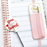 Be(you)tiful Planner Pen Holder Bookmark Felties