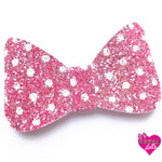 Polka Dot Chunky Glitter Fabric Collection - Eliza Henri Craft Supply
