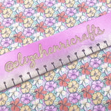 Floral Beach Babe Standard Fabric Felt