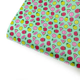 Kawaii Fruits Premium Faux Leather Fabric Sheets