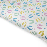 Easter Bunny's Eggs Premium Faux Leather Fabric Sheets