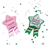 Exclusive Personalised Official Head Elf Shooting Star Badge KIT Feltie or Badge Face