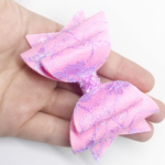 Colour Contrast Lace Wool Blend Fabric Felt - Eliza Henri