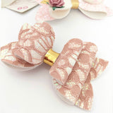 Elegant Lace Glitter Fabrics