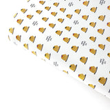 Happy Pancake Day Premium Faux Leather Fabric Sheets