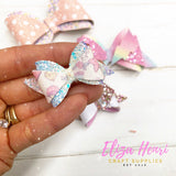 Elektra Hair Bow Template 5'', 4”, 3”, 2.5” & 2”