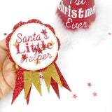 Exclusive EHC Christmas Badge FACE Only- Shaker Felties