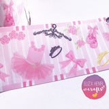 Ballerina Pretty Dress Up Grosgrain Ribbon 3'', 2” or 1.5”