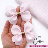 The Calla Bow Die Cutter- 3.5''- PRE ORDER
