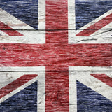 Union Jack Wood Effect Canvas Photography Background