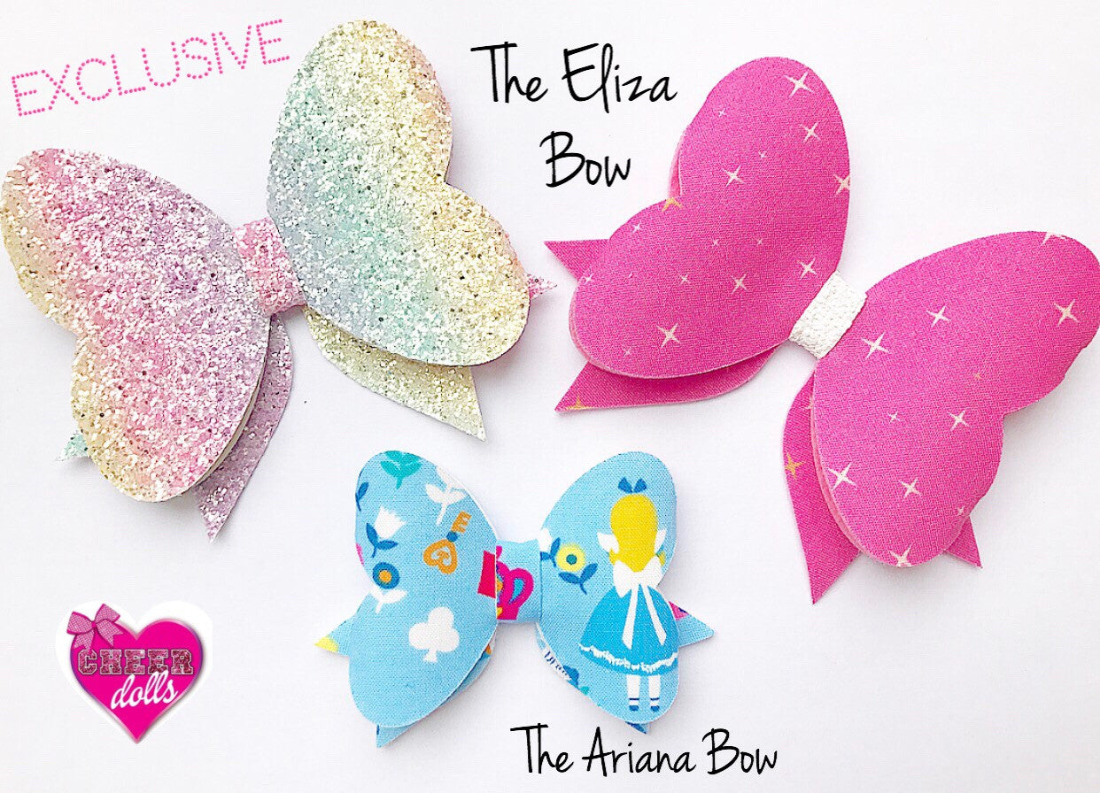 The Eliza Bow EXCLUSIVE Hair Die/Template Compatible with Big Shot plus - Eliza Henri Craft Supply