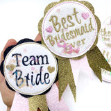 Exclusive EHC Wedding Badge FACE Only - Shaker Felties