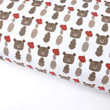Bear & Toadstool Lux Premium Canvas Bow Fabrics