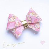 The Flutter Fancy Hair Bow- 3 Sizes on 1 die cutter/ Template-  DIES PRE ORDER