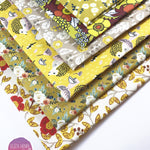 The Autumn Mustard Collection Artisan Fabric Felt - Eliza Henri Craft Supply
