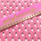Little Ballet Girl Artisan Fabric Felt