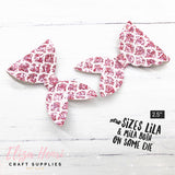 Mila & Lila the Mermaid -Official Templates- NEW SIZE 2.5''