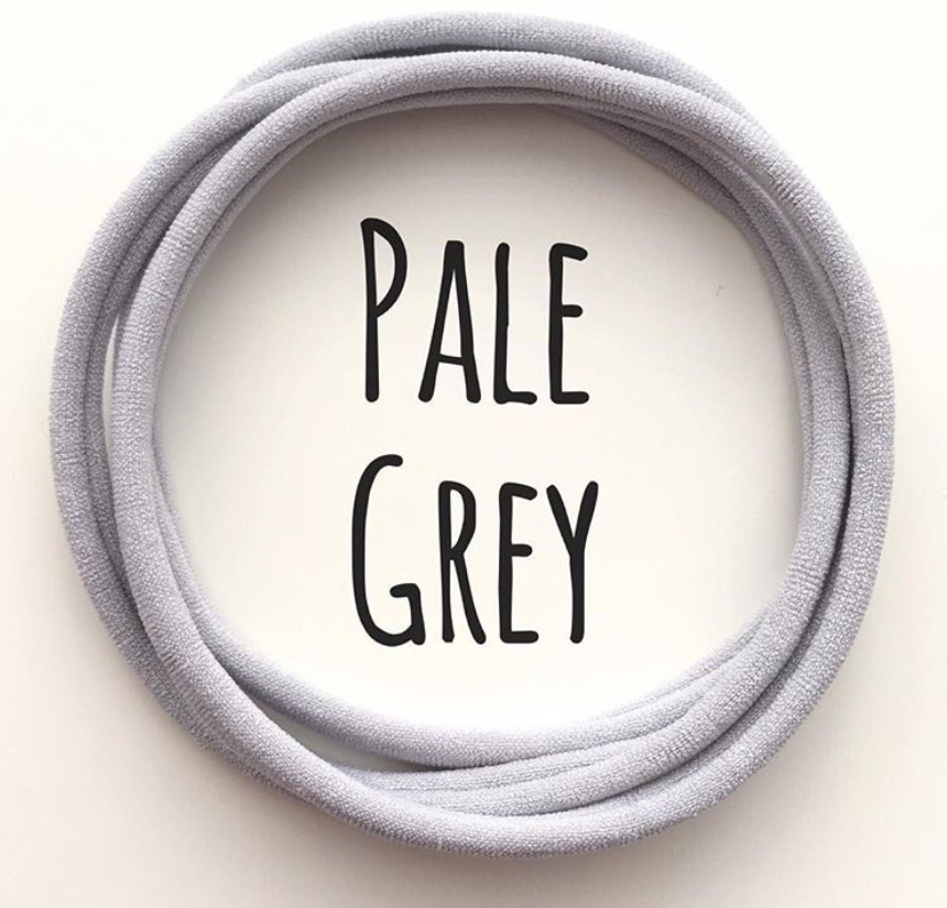 pale grey nylon headbands dainties
