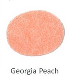 Georgia Peach Merino Wool Blend Felt - Eliza Henri Craft Supply